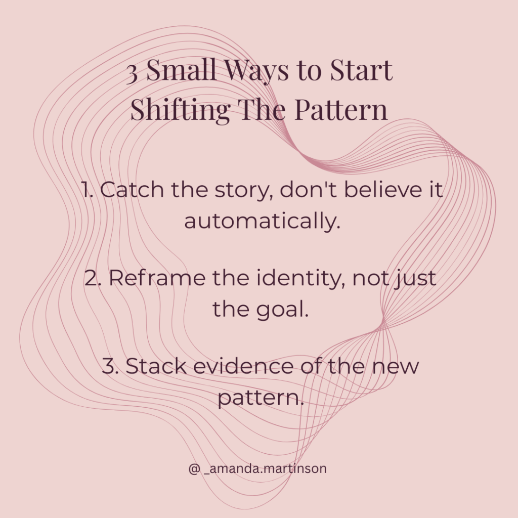 Mindset shifts for burnt out women