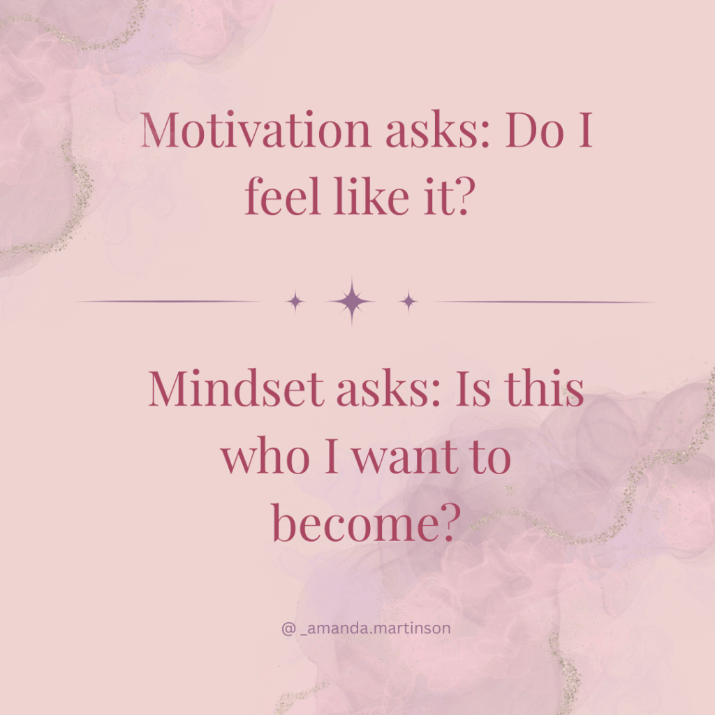 mindset shift for burnt out women